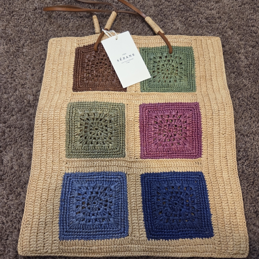 Sezane Francisco Basket Natural Multi - Size TU